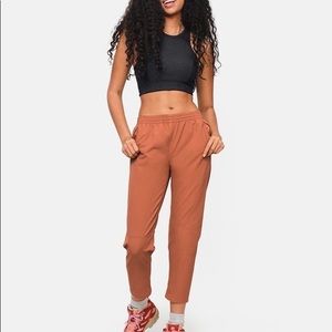 OUTDOOR VOICES RECTREK PANT. In color Sierra. Size Large